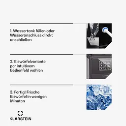 Льодогенератор Klarstein ArcticBlend 3-в-1 (10046192) - мініатюра 4