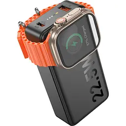 Зовнішній акумулятор Hoco Q27B Jewel 10000mAh 22.5W Black [123254] - мініатюра 6