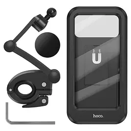 Вело- Мото- тримач Hoco CA101 Rider waterproof Black - мініатюра 7