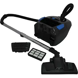 Пилосос Grunhelm Eco GVCM244BB чорно-синій (119218) - мініатюра 6