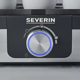 Яйцеварка Severin на 6 яєць сіро-чорна (EK3169) - мініатюра 9