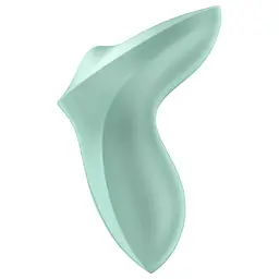 Вібратор для клітора з перлинною стимуляцією Satisfyer Exciterrr Mint, 2 незалежні мотори - мініатюра 4
