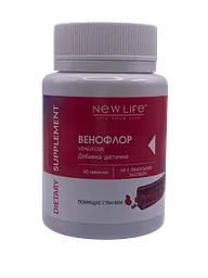 Таблетки New Life Венофлор 60 таблеток