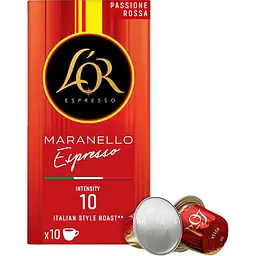 Кава в капсулах L'or Passione Rossa Maranello Espresso 10шт (8711000579022) [156758]