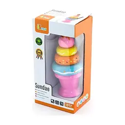 Ігровий набір Viga Toys Морозиво з фруктами. Полуничка (51321) - мініатюра 2