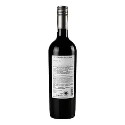 Вино Estampa Carmenere-Malbec Reserva, червоне, сухе, 0,75 л - мініатюра 4