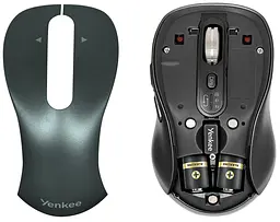 Миша комп'ютерна Yenkee YMS 2010BK Dual mode WL mouse GYRO (7090575) - мініатюра 6