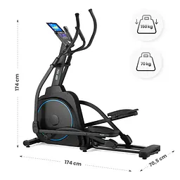 Орбітрек Gymtek XCF7500 електромагнітний - мініатюра 9