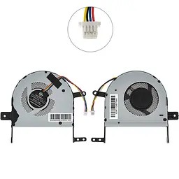Вентилятор для ноутбука ASUS VivoBook X510UA X510UN X510UQ X510UR X510UF (13NB0FM0P01011) (Кулер)