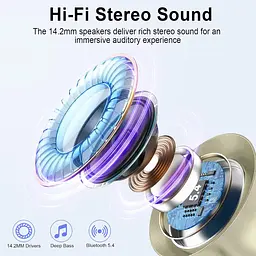 Бездротові навушники-вкладки Sport, навушники Bluetooth стерео глибокий бас - мініатюра 4