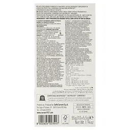 Кава в капсулах Carraro Nespresso Aluminium Rwanda 55 г (10 шт. х 5.5 г) - мініатюра 2