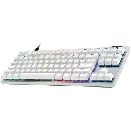 Клавіатура Logitech Pro X TKL Rapid White (920-013242) [128022] - мініатюра 2