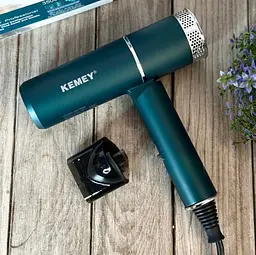 Фен Kemey KM-9825 3500 Вт 3 Зелений (2390000003) - мініатюра 5