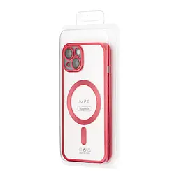 Чохол Ductil Metallic Edge with MagSafe (Protected Camera & Lens) iPhone 13 Red - мініатюра 2