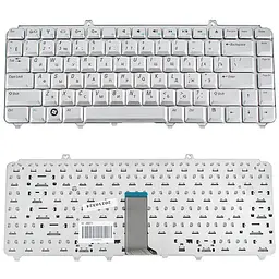 Клавіатура для ноутбука DELL (Inspiron: 1420 1521 1545 Vostro: 1400 1500 XPS: M1330 M1420 M1530 ) rus сріблястий