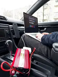 Інвертор Bottari Power-600 12В 220В 600W автомобільний - мініатюра 7