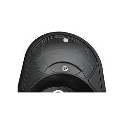 Гранітна мийка Globus Lux Luise чорний металік 780x500мм-А0001 000009141, Чорний - мініатюра 5
