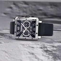 Наручний годинник чоловічий PD-1725 Silver-Black Pagani Design acs0031109 - мініатюра 2