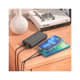 Батарея універсальна HOCO 20000mAh, 22.5W, Black (J101A / 45365) - мініатюра 5