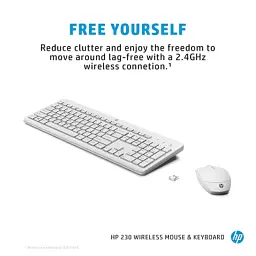 Комплект HP 230 Wireless UA White (3L1F0AA) - мініатюра 3