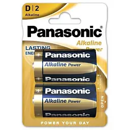 Батарейка Panasonic LR20 D Alkaline (2шт)