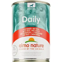 Вологий корм для собак Almo Nature Daily Menu Dog яловичина 400 г (170) - мініатюра 2