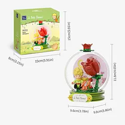 Конструктор Pantasy Le Petit Prince Трояндовий шепіт (86331) - мініатюра 2