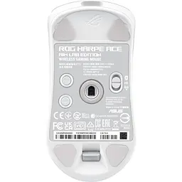Мишка ASUS ROG Harpe Ace Aim Lab Edition Wireless/USB White (90MP02W0-BMUA10) - мініатюра 3