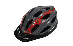 Шолом велосипедний "GOOD BIKE" M 56-58 см сіро/червоний (88854/5-IS) - мініатюра 3