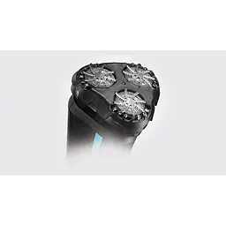 Бритва електрична Remington роторна Style Aqua чорно-синій (R6000) - мініатюра 6