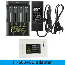 Універсальний зарядний пристрій LiitoKala Lii-600 EU для акумуляторів - мініатюра 4