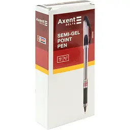 Набір ручок масляних Axent Delta DB 2062 12 шт. сині (DB2062-02) - мініатюра 2