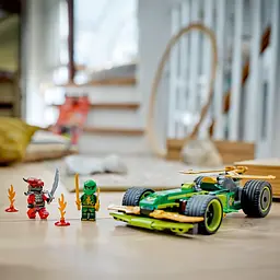 Конструктор LEGO Ninjago Автомобіль для перегонів Лойда з інерційним двигуном 181 деталь (71828) - мініатюра 6