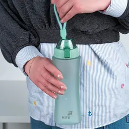 Пляшечка для води Kite 660 мл бірюзова (K25-1216-2) - мініатюра 7