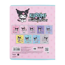 Зошит Kite предметний Kuromi 48 аркуші, клітинка, історія (HK25-240-4) - мініатюра 7