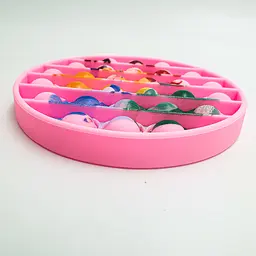 Сенсорна іграшка антистрес силіконова нескінченна пухирець поп іт UKC Pop It Fidget принцеси - мініатюра 6