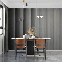 Декоративна стінова рейка Sticker Wall 160x23x3000мм (D) SW-00001534 Срібна - мініатюра 8
