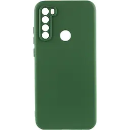 Чохол TPU Getman Liquid Silk Full Camera для Xiaomi Redmi Note 8T Зелений / Dark green