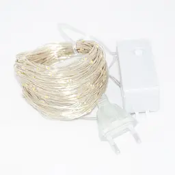 Лід гірлянда роса 200 LED copper, світлодіодна нитка новорічна гірлянда на ялинку 20 м Теплий Білий (ST) - мініатюра 7