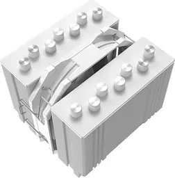 Кулер для процесора ID-Cooling SE-207-XT Slim Snow White (SE-207-XT SLIM SNOW) - мініатюра 3