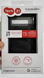 Оригінальний протиударний чохол Tech21 Evo Check для Google Pixel 8 Smokey Black - мініатюра 2