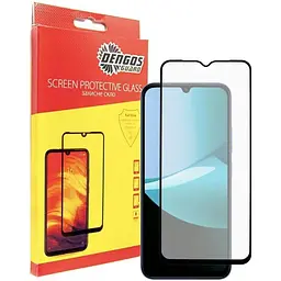 Скло захисне Dengos Full Glue Xiaomi Redmi 15C Black (TGFG-414)