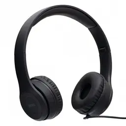 Провідні накладні навушники Hoco W21, 1.2 м with mic black - мініатюра 2