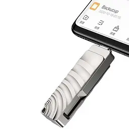Флеш накопичувач подвійний - USB3.0 і Type-C - Borofone BUD3 128GB - мініатюра 4