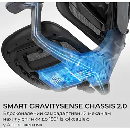 Офісне крісло Sihoo C300 PRO V2, Black, з підставкою для ног (C300-PRO-V2-B101-JT) - мініатюра 6