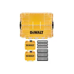 Ящик для інструментів DeWALT для біт системи TSTAK Tough Case М із футляром-2 шт, касетами для біт 6 шт. (DT70803) - мініатюра 3