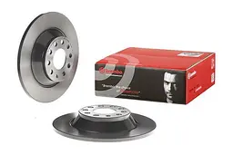 Диск гальмівний задній невентильований Audi A6 C6 04-11р Brembo (08.8843.21)