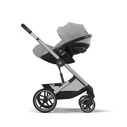 Коляска Cybex Balios S Lux SLV Stone Grey з бампером (524001179) - мініатюра 3