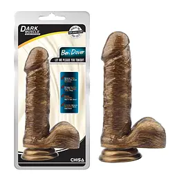 Фалоімітатор Dark Muscle Ben Dover 19.5 золотий - мініатюра 6