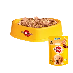 Корм для цуценят Pedigree Junior з куркою та рисом в желе 100 г - мініатюра 3